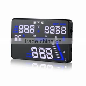 Car Hud Q7 Head up Display for Car Speed Monitor With 5.5 Inch Screen thumbnail-4