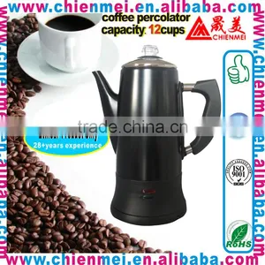 Stainless Steel Gas Coffee Percolator/Stainless Steel Induction Coffee Maker thumbnail-6