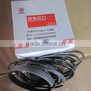 Weichai Wd615 Engine Piston Ring 612600030058 , Original Weichai Parts thumbnail-1