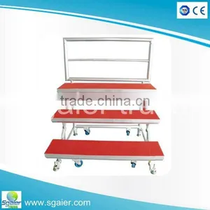 Folding Aluminum Chorus Stage for Taking Photo and Chorus Singing thumbnail-1