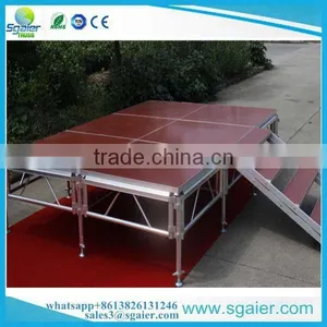2017 New Size Portable Stage With Steps Stairs From Sgaier thumbnail-4