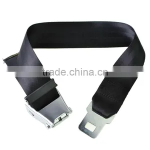 70cm 2ft Black Plane Airplane Airline Seat Belt Extension Extender thumbnail-1