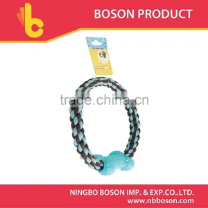 Round Dog Rope Toy thumbnail-1