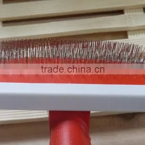 Plastic Pet Slicker Brush With Tied Card Packing thumbnail-3