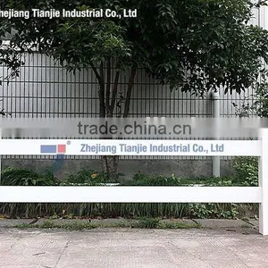 2 Rails Pvc Farm Fence thumbnail-1