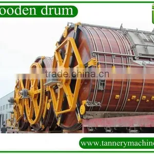 350*300cm Hath Pace Leather Wooden Drum for Dealing Pig, Sheep and Goat Skin thumbnail-3