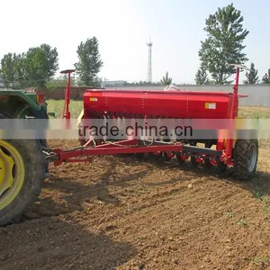 Farm Tractor Use Universal Planting Machine Wheat Seeder Rice Seeder Sorghum Seeder Grass Seeder With Disk Plough thumbnail-1