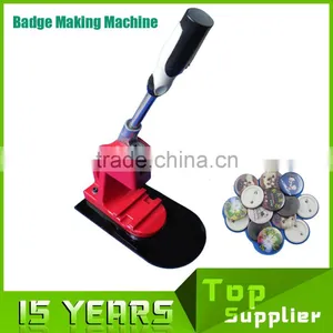 2016 High Quality Customed Plastic & Metal Badge Maker Machine thumbnail-1