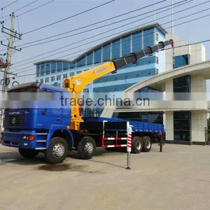 Shacman 20 Tons Truck Mounted Crane, 20000 kg Hydraulic Crane Trucks, Shacman 20 Tons Telescoped Crane Trucks thumbnail-1