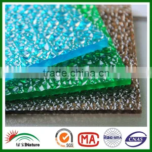 Polycarbonate Sound Proof.Polycarbonate Embossed Sheet.polycarbonate Sheet Price.Plastic Diamonad Sheets. thumbnail-5