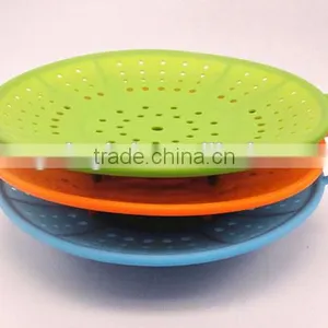 Hot Dog Vegetable Mini Steamer for Cooking Fruit Tray Cup Strainer 3 in 1 thumbnail-4