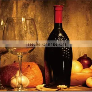 Wine and Fruits 3D Printting PP Washable Placemats thumbnail-1