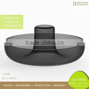 OEM/ODM Newly Designed Cheap Clear Glass Candle Holder thumbnail-4