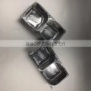 Plastic PET Blister Macaron Tray Gift Box Packaging Packing Macaron Display Clamshell thumbnail-1