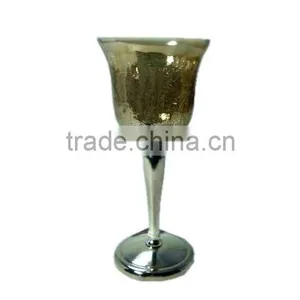 Metal Hurricane Glass Candle Holder thumbnail-4