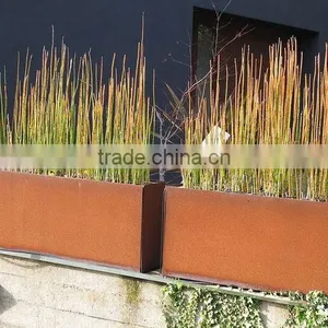FO-9C33 Customized Garden Planter&pot for Corten Steel thumbnail-1