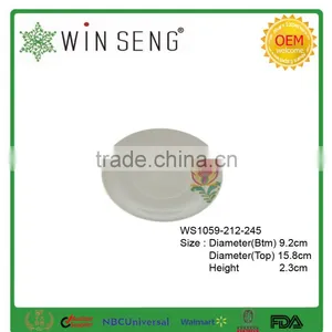 White Porcelain Dinnerware Round Plate for Gift Item thumbnail-2