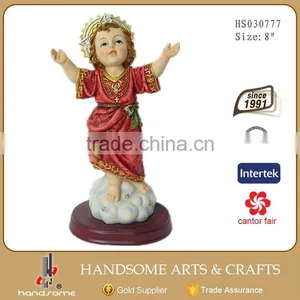 5 Inch Resin Craft Religious Items Christmas Decoration Resin Nino Baby Jesus Statue thumbnail-3