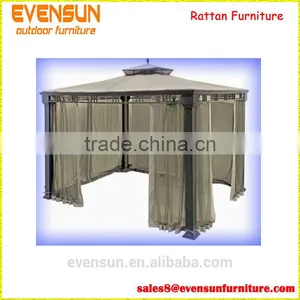 Hot Sale All Weather Outdoor Garden Rattan Pavilion Gazebos thumbnail-1