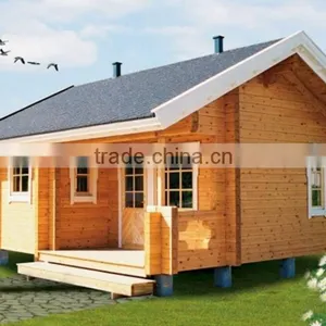 Slope Roofed Canadian Wooden Chalet House With High Quality Assurance thumbnail-1