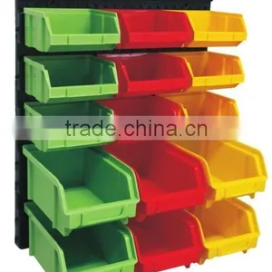 15 PCS Tool Organizer Bin Wall Mount Plastic Storage Box ( 202715) thumbnail-1
