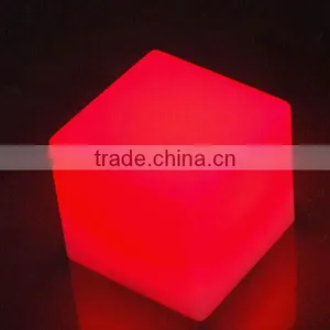 Hot! LED Color Change Plastic Small Cube Shape Table Light / Otobi Furniture in Bangladesh Price Furniture thumbnail-3