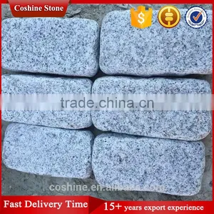 Coshine Stone Provided Grey G603 Granite Tumbled Cobble Paving Stone thumbnail-1