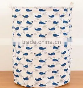 Big Waterproof Fabric Drawstring Cotton Laundry Bag thumbnail-3
