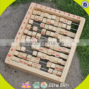 Wholesale Baby Wooden Teacher Abacus Role Play Kids Wooden Teacher Abacus Hot Sale Children Wooden Teacher Abacus W12C006 thumbnail-4