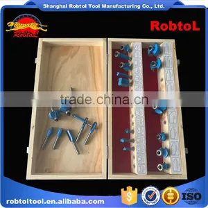 24 Pcs Wood Router Bit Set Kit 8mm Shank for Woodworking Tungsten Carbide End Mill Cutting CNC Carved Engraving Milling Cutter thumbnail-1