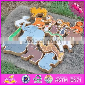 Custom Educational Wooden Animal Toys for Kids W13A111-S thumbnail-1