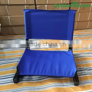 GYM Playground Portable Steel Blue Folding Stadium Seat thumbnail-1