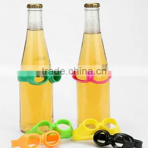 Set of 6 Beer Bottle Bands Drinks Markers thumbnail-1