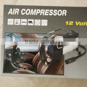 DC 12V Single Cylinder Metal Auto Air Compressor Car Tire Air Pump thumbnail-4