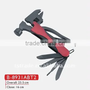 2014 Newest Multi Function Tools Multi Hammer With Color Wood Hanle Stainless Steel Hammer thumbnail-1