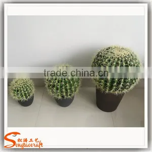 China Supplier Hot Sale Artificial Mini Cactus Plant Bonsai for Indoor and Outdoor thumbnail-1