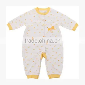 New Design Print 100% Cotton Fabric Baby Girls Romper, Baby Clothes Romper thumbnail-1