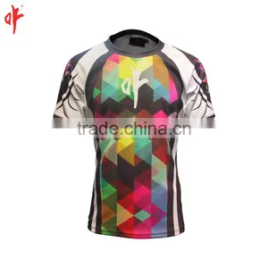 Sublimation Team Rugby Shirt,Custom Logo/Number/Name, thumbnail-2