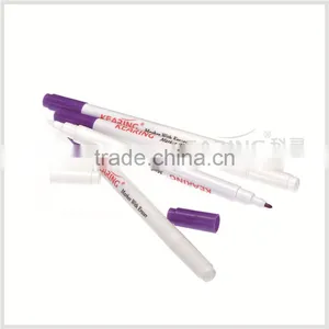 Shanghai Kearing Dual Tips Pen With 1.0mm Air Erasable Marker and Eraser Marker For Marking On Sewn Fabric thumbnail-2