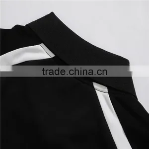 Black Polo T-shirt With Three Botton thumbnail-6