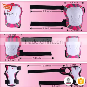 HFX0231 Custom Protective Gear Pad Set With Knee Pads Elbow Pads Wrist Support Wholesale thumbnail-4