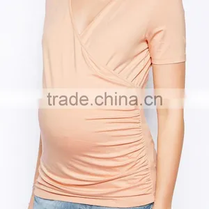 Wholesale Blank Maternity t Shirts in High Quality thumbnail-1
