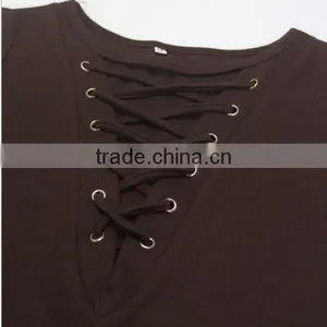 Long Sleeve Top Europe and the United States a T-shirt thumbnail-4