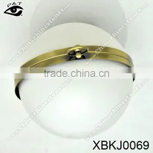 Round Shape Bronze Arch Metal Purse Hardware Frame Handmade Bags Accessories for Purse 15.5CM thumbnail-1