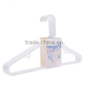 [Sinfoo] Wholesale Plastic Clothes Hanger White thumbnail-1