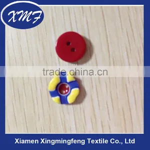 Low Price 4-holes Fancy Color Polyester Button, Plastic Resin Button for Clothing thumbnail-1