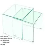 F-001 Clear Nesting Table thumbnail-1