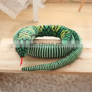 Free Sample Soft Toy Snake the Simulation of Python Plush Snake Stuffed thumbnail-3