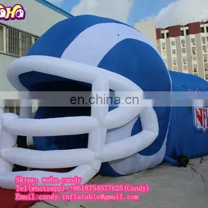 New Design Inflatable Football Helmet Tunnel for Advertising / Promotion C-190 thumbnail-2