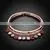 Wholesale Handmade Rose Gold Charm Bracelet Designs for Women thumbnail-1